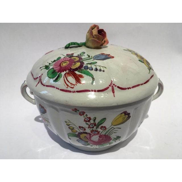 18th Century Porcelain Covered Cup or Sugar Bowl by Richard Ginori, Italy For Sale - Image 13 of 18