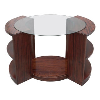1930s Art Deco Side Table by Phillippe Petit For Sale
