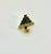 1980s Vintage Americana Boho Chic Hollywood Regency Petite Rhinestone Christmas Tree Brooch For Sale - Image 4 of 6