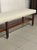 Large Vintage Bench in Teak and Fabric, 1960s For Sale - Image 17 of 18