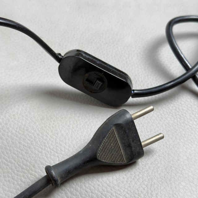 Silver Space Age Chromed Metal Cylinder Table Lamp by Targetti Sankey, 1970 For Sale - Image 8 of 11