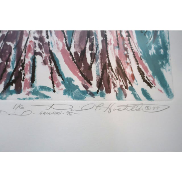 David Hostetler Signed & Numbered "Asherah Grove" Lithograph, 1995, Edition 1/6 For Sale In San Francisco - Image 6 of 10