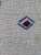 Traditional Nicholas Herbert Ltd. Almazan – Blue / Red 3 3/8 Yards Linen Fabric For Sale - Image 3 of 4