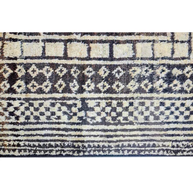 19th Century Vintage Gabbeh Rug For Sale - Image 4 of 7