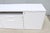 Modern Minimalist Knoll Reff Profiles Classic Credenza Sideboard in Bright White For Sale - Image 11 of 18