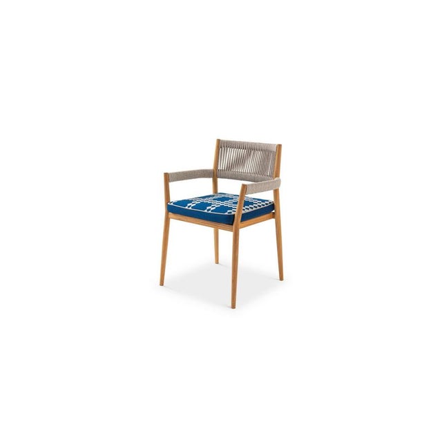 Dine Out Chair in Teak & Rope by Rodolfo Dordoni for Cassina For Sale - Image 6 of 8