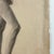 19th Century Ludwig Ernst Faber (1855–1913) - Antique Figurative Nude Study of a Standing Woman, Signed (1890, Charcoal on Paper) For Sale - Image 5 of 8