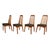 Set 4 Danish Mid Century Modern "Eva" Teak Dining Chairs by Niels Koefoed 1964 For Sale In Portland, OR - Image 6 of 18
