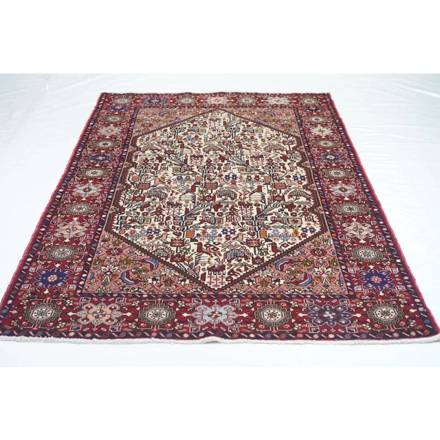 Textile Fine Persian Quashkai Rug 4'3'' X 6'5'' For Sale - Image 7 of 10