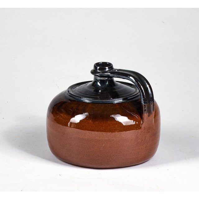 Glazed Terracotta Vase by Luigi Gaudenzi Fratte Rosa Ps Italia, 1970 For Sale - Image 6 of 10