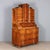 Walnut and Maple Burl Trumeau with Various Wood Trim For Sale - Image 16 of 16