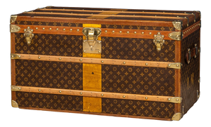 20th Century Courier Trunk in Monogram Canvas from Louis Vuitton, France, 1930