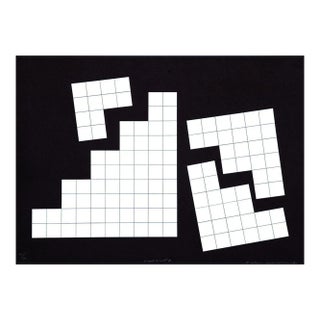 Situation B - Original Screen Print by Nicola Carrino - 1970s 1970s For Sale