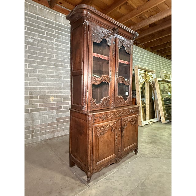 Mid 19th Century Mid 19th Century French Walnut China Buffet For Sale - Image 5 of 5