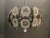 Oscar Torlasco Large Chrome & Glass Lens Chandelier by Oscar Torlasco, 1970s For Sale - Image 4 of 8