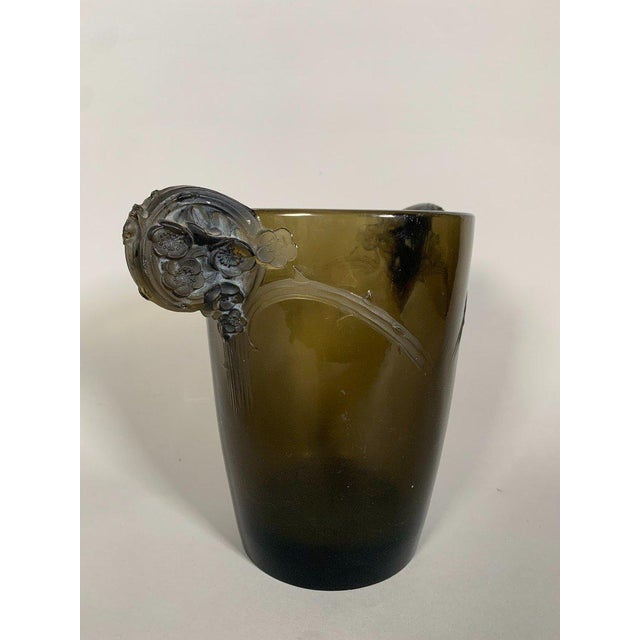 René Lalique (1860-1940) "Chamarande" Vase (1926) Art Deco, 20th Century For Sale - Image 9 of 10