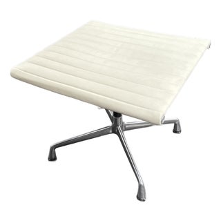 Charles + Ray Eames for Herman Miller Eames Aluminum Group Management Ottoman For Sale