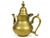 Vintage Handmade Floral Engraving Design Brass Teapot For Sale - Image 4 of 8