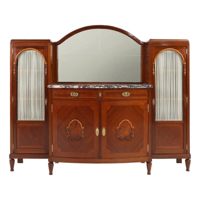 Art Deco Cabinet attributed to De Coene, Belgium, 1930s For Sale
