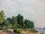 1970s Oil Painting Rest by the River Leonid Konstantinovich Kudryavtsev For Sale - Image 4 of 9