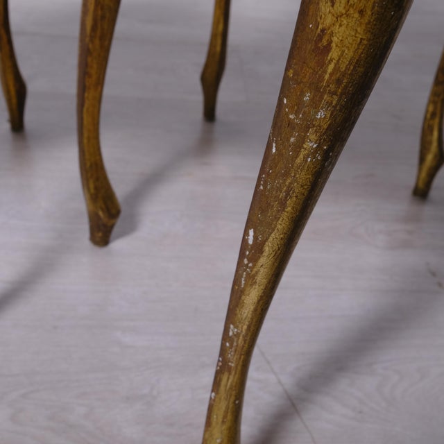 Neo-Classical Florentine Nesting Tables, Italy, 1960s, Set of 2 For Sale - Image 16 of 17