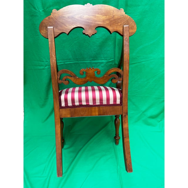 Early 19th Century Pair of Biedermeier Armchairs For Sale In Miami - Image 6 of 12