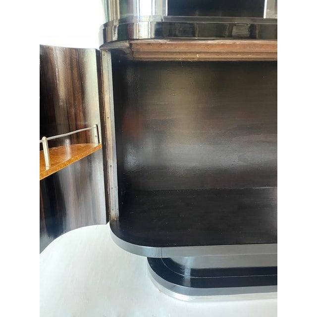 Art Deco Bar Cabinet, 1930s For Sale - Image 11 of 14