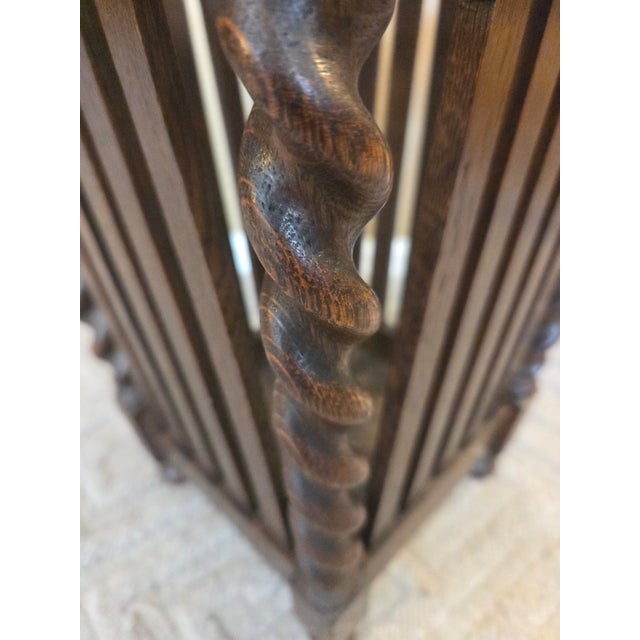 Early 20th Century Early 20th Century Stickley Brothers Umbrella Stand For Sale - Image 5 of 8
