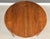 Wood 1960s Refinished Walnut 47” Round to Oval Dining Table For Sale - Image 7 of 10