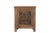 This Nightstand Made from an Antique Indian Door Panel is a unique handcrafted furnishing that beautifully combines...