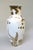 White Gold Porcelain Serenade Floor Vase from Ak Emperor, W. Germany, 1970s For Sale - Image 6 of 18