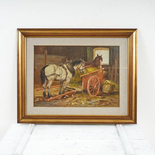 Rinaldo Guizzardi, Untitled, 1970s, Oil on Panel, Framed For Sale - Image 5 of 5