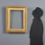 Empire frame in carved and gilded wood, dating back to the early 19th century, originating from Italy. This refined...