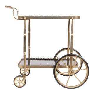 1950s Regency-Style Bar Trolley For Sale