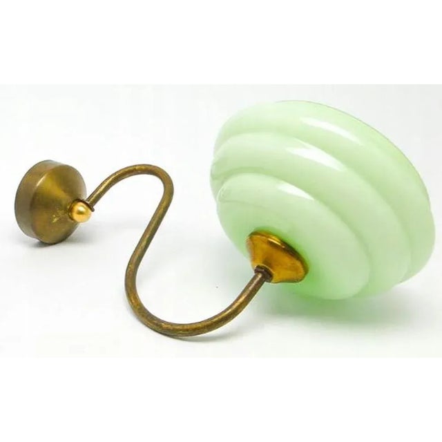Art Deco Wall Lamp, Poland, 1950s For Sale - Image 3 of 6