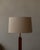 Vintage Dutch Wooden Floor Lamp with Fabric Shade from Bony Design, 1970s-1980s For Sale - Image 4 of 9