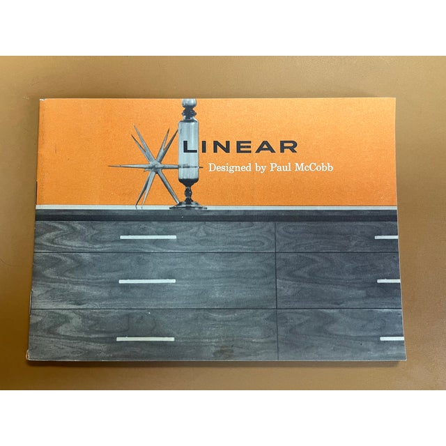 Paul McCobb for Calvin Linear Group Sliding Door Bookcase Cabinet, 1950s For Sale - Image 12 of 15