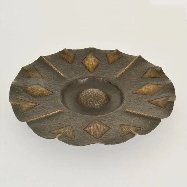 Modernist Brass Bowl, 1930s For Sale - Image 6 of 7