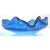Murano blue three sided bullicante bowl is a stunning shade of deep azure turqoise blue with a scalloped rim. 5 x 5 x 5 x...