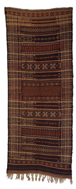 Vintage Tribal Nomadic Beluch Kilim Rug, Afghanistan, 1930s