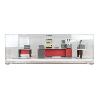 Mid-Century Modern Space Age IBM System/3 Scale Miniature Model 10, 1960s For Sale