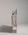 19th Century France Gothic Antique White Wood Decorative Object For Sale - Image 11 of 15
