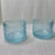 2000 - 2009 Iittala Kastehelmi Dewdrop Tealight Glass Candle Holders Light Blue For Sale - Image 5 of 5