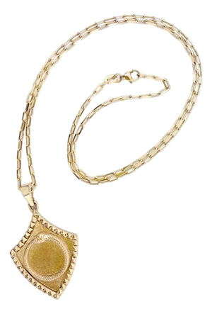 Ouroboros Shield Pendant by Anjalé