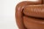 Brown Italian Sculptural Leather Lounge Chair, 1960s For Sale - Image 8 of 10