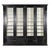 English Ebonised Mahogany Glazed Bookcase, 1940 For Sale - Image 17 of 17