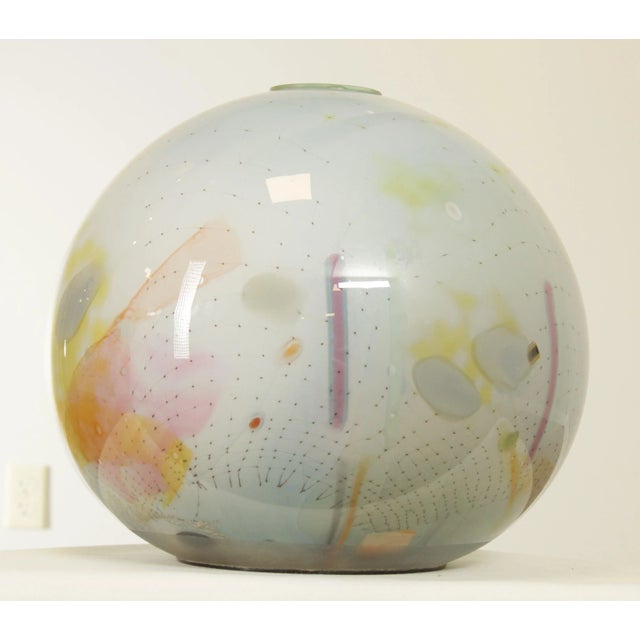 High Quality Studio Art Glass Sculptured Signed Robert Palusky Dated 1984