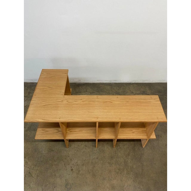 Custom Made Corner Sofa Bookcase Chairish