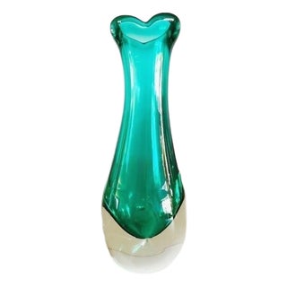 Mid-Century Murano Glass Chambord Vase from Fratelli Toso, 1950s For Sale