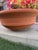 Vintage California Terracotta Bowl Planter Gainey Saucer Sc-14, 24" For Sale In Los Angeles - Image 6 of 10
